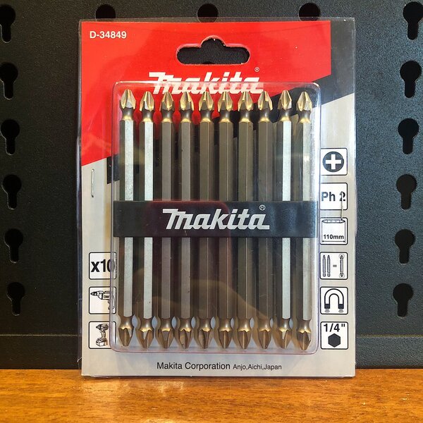Kit Bits Com 10 Unidades Ph2 110mm D-34849 Makita | Leroy Merlin