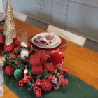 Kit Bola de Natal Dourada Crunch 8cm 6 Peças Cromus