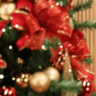 Kit Bola de Natal Dourada Tubo 10cm 6 Peças Cromus