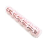 Kit Bola de Natal Perolada Rosé 8x8cm 6 Peças Cromus