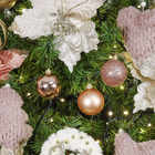 Kit Bola de Natal Rosé Tubo 5cm 6 Peças Cromus