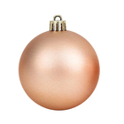 Kit Bola de Natal Rosé Tubo 7cm 6 Peças Cromus