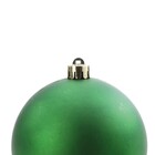 Kit Bola de Natal Tubo Verde 6x6x6cm 6 Peças Cromus