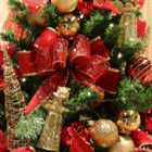 Kit Bola de Natal Vermelha Tubo 10cm 6 Peças Cromus