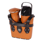 Kit Bolsa Chimarrão Mateira Com Cuia Pote De Ervas E Garrafa