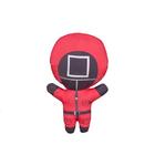 Kit Boneco De Pelucia Squid Game Round 6 Vermelho Serie Netfl