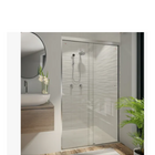 Kit Box Banheiro Padrao F1 2 Folhas Fixa/correr 1,90a X 1,20l