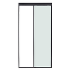 Kit Box Duo Safe Vidro Incolor 6mm 150x200cm Preto Fosco Speed Temper