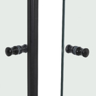 Kit Box Encanto Incolor 8mm 190x85x85cm Preto Fosco Speed Temper