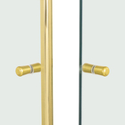 Kit Box Encanto Incolor 8mm 80x80cm Dourado Speed Temper