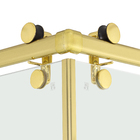 Kit Box Encanto Incolor 8mm 90x90cm Dourado Speed Temper