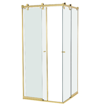 Kit Box Encanto Incolor 8mm 90x90cm Dourado Speed Temper