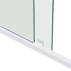 Kit Box Frontal 6mm 110x190cm Branco Brilhante Remix