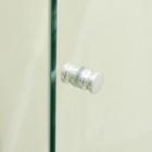 Kit Box Frontal Camarão Vidro Incolor 8mm 185x100cm Cromado Speed Temper