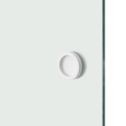 Kit Box Frontal de Correr Vidro Incolor 8mm 90x200cm Branco Speed Temper