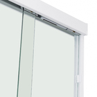 Kit Box Frontal de Correr Vidro Incolor 8mm 95x200cm Branco Speed Temper