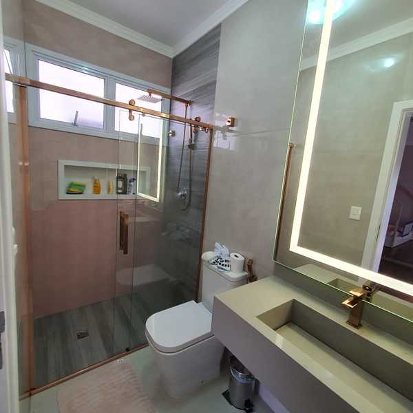 Kit Box Frontal de Correr Rose 190x125cm Speed Temper