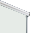 Kit Box Frontal de Correr Vidro Incolor 8mm 190x110cm Prata Brilhante Speed Temper