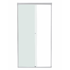 Kit Box Frontal de Correr Vidro Incolor 8mm 190x130cm Prata Fosco Speed Temper