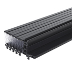 Kit Box Frontal Sanfonado Plástico 10mmm 160x185cm Preto BCF