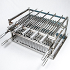 Kit Braseiro Blindado 60x40 + Grill Manual de 5 Espetos