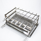 Kit Braseiro Blindado 70x40 + Grill Manual 6 Espetos