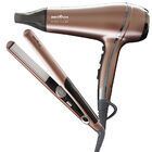 Kit Britânia Rose Gold Secador + Prancha 127v