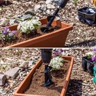 Kit Brocas Solo Para Furadeira Jardim Horta Mudas 2 Pçs