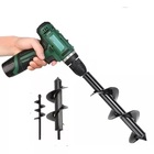 Kit Brocas Solo Para Furadeira Jardim Horta Mudas 2 Pçs