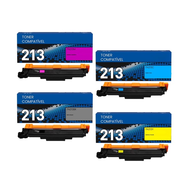 Kit Brother 4 Toner Tn213 Tn-213 L3230 L3550 L3770 L3750c L32