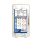 Kit Bucha Nylon para Drywall  Tamanhos Diversos Parafuso Bemfixa 38 peças