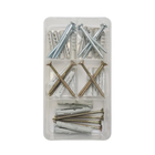 Kit Bucha Nylon Universal Tamanhos Diversos Parafuso Bemfixa 32 peças