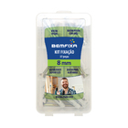 Kit Bucha Nylon Universal Tamanhos Diversos Parafuso Bemfixa 32 peças