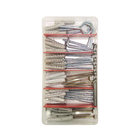 Kit Bucha Nylon Universal Tamanhos Diversos Parafuso, Gancho, Escápula e Broca Bemfixa 57 peças