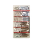 Kit Bucha Nylon Universal Tamanhos Diversos Parafuso, Gancho, Escápula e Broca Bemfixa 89 peças