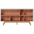 Kit Buffet E Aparador Para Sala Noronha Off White Matte Freij