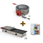 Kit Burger Elétrico - Prensa E Chapa Pr950e + Fritadeira Pr70