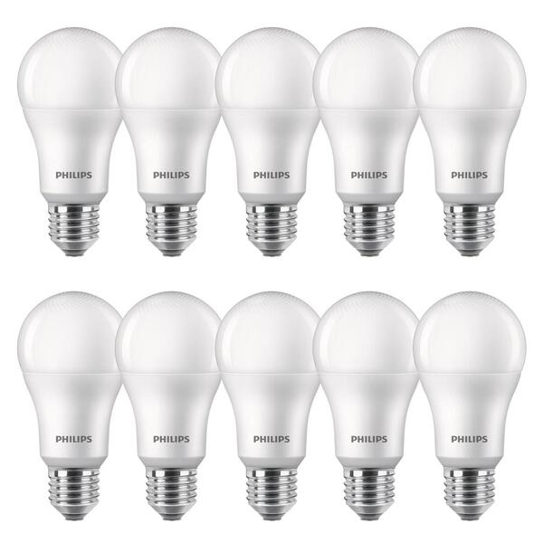 Kit C/10 Lâmpadas Philips 7w Branca Fria 6500k Base E27