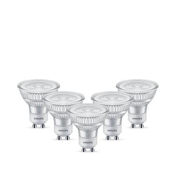 Kit C/10 Lâmpadas Philips Dicróica 4w Amarela  Base Gu10