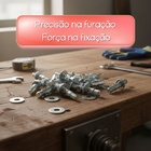 Kit C/10 Un Parafuso Chumbador Fixador Parabolt 3/8 X 2 1/4 P