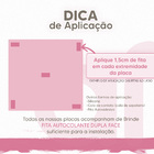 Kit C/25 Placas Decorativas Pvc Efeito Gesso Ripado Preto Lav