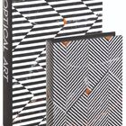 Kit C/2 Livros Caixa Listras E Chevron