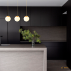 Kit C/2 Lustre Pendente Globo Bola Vidro Led Jabuticaba Stutt