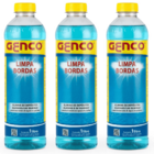 Kit C/3 - Limpa Bordas Piscinas Desengordurante Genco 1 Lt