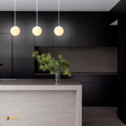 Kit C/3 Lustre Pendente Globo Jabuticaba Stuttgart Branco