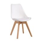 Kit C/5 Cadeiras Leda – Charles Eames, Saarinen Wood Com Almo