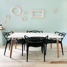 Kit C/6 Cadeira Allegra Masters Polipropileno Sala,cozinha, J