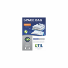 Kit C/6 Saco A Vacuo Space Bag Tam P 60 X 50 Cm + Bomba De Ar