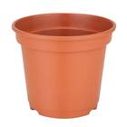 Kit C/6 Vasos Plantio P14,5 (1,1l) Cor Telha Injeplastec