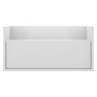 Kit C/ 2 Mesas De Cabeceira 80 Cm Suspensa Multimóveis Branca